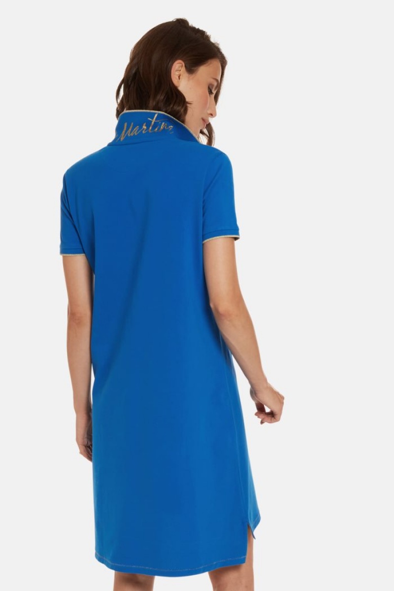 Polo Dress La Martina γυναικεια Regular-fit μπλε | JUL-3749